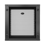 APC by Schneider Electric NetShelter WX 12U Wall Mountable Rack Cabinet for Networking, Airflow System - 482.60 mm Rack Width x 528 mm Rack Depth - Black