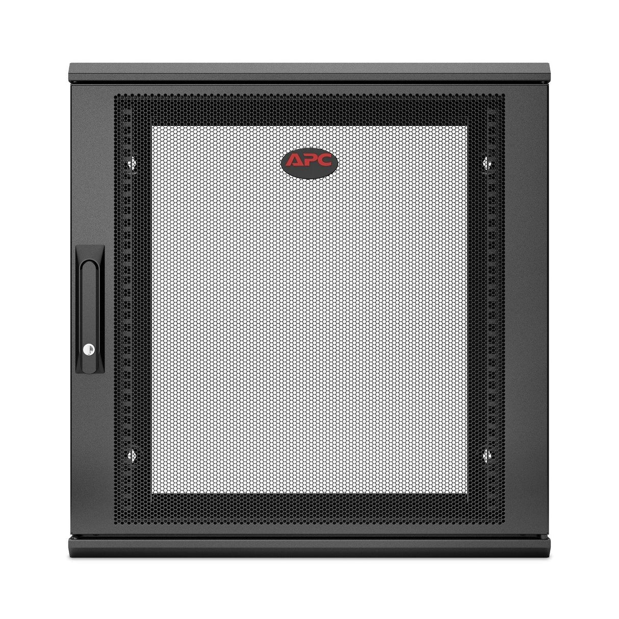 APC by Schneider Electric NetShelter WX 12U Wall Mountable Rack Cabinet for Networking, Airflow System - 482.60 mm Rack Width x 528 mm Rack Depth - Black