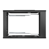 APC by Schneider Electric NetShelter WX AR106VI 6U Wall Mountable Rack Cabinet for Networking, Converged Infrastructure, Storage, Server, Airflow System - 482.60 mm Rack Width x 762 mm Rack Depth -