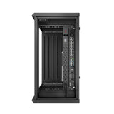 APC by Schneider Electric NetShelter WX AR106VI 6U Wall Mountable Rack Cabinet for Networking, Converged Infrastructure, Storage, Server, Airflow System - 482.60 mm Rack Width x 762 mm Rack Depth -