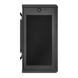 APC by Schneider Electric NetShelter WX AR106VI 6U Wall Mountable Rack Cabinet for Networking, Converged Infrastructure, Storage, Server, Airflow System - 482.60 mm Rack Width x 762 mm Rack Depth -