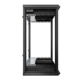 APC by Schneider Electric NetShelter WX AR106VI 6U Wall Mountable Rack Cabinet for Networking, Converged Infrastructure, Storage, Server, Airflow System - 482.60 mm Rack Width x 762 mm Rack Depth -