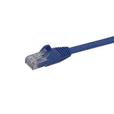 StarTech 1.5m CAT6 Ethernet Cable - Blue Snagless Gigabit - 100W PoE UTP 250Mhz Category 6 Patch Cord UL Certified Wiring/TIA