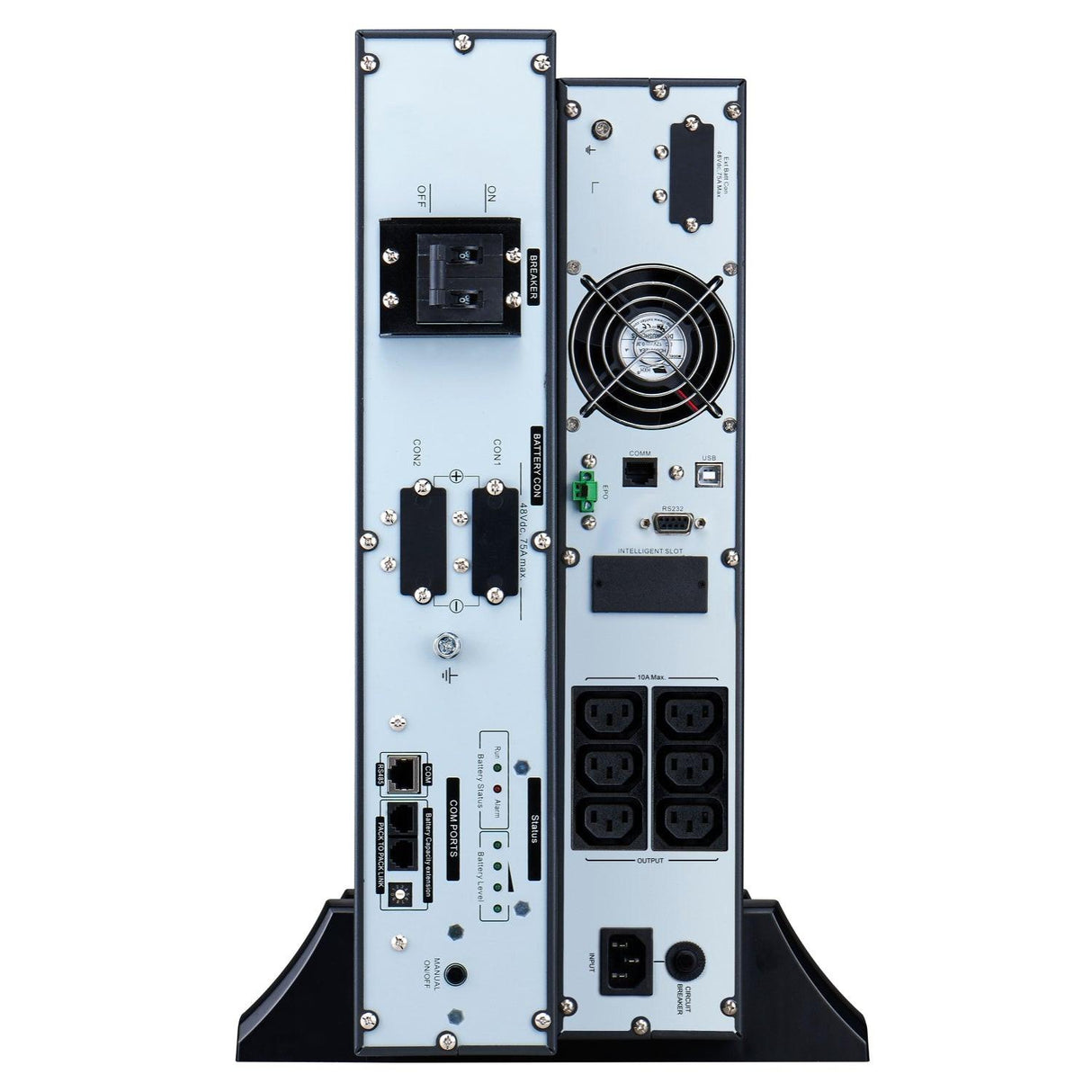 APC by Schneider Electric Easy UPS On-Line Double Conversion Online UPS - 1 kVA/900 W