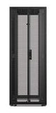 APC by Schneider Electric NetShelter SX 42U Floor Standing Rack Cabinet for Networking, Airflow System - 482.60 mm Rack Width - Black - TAA Compliant