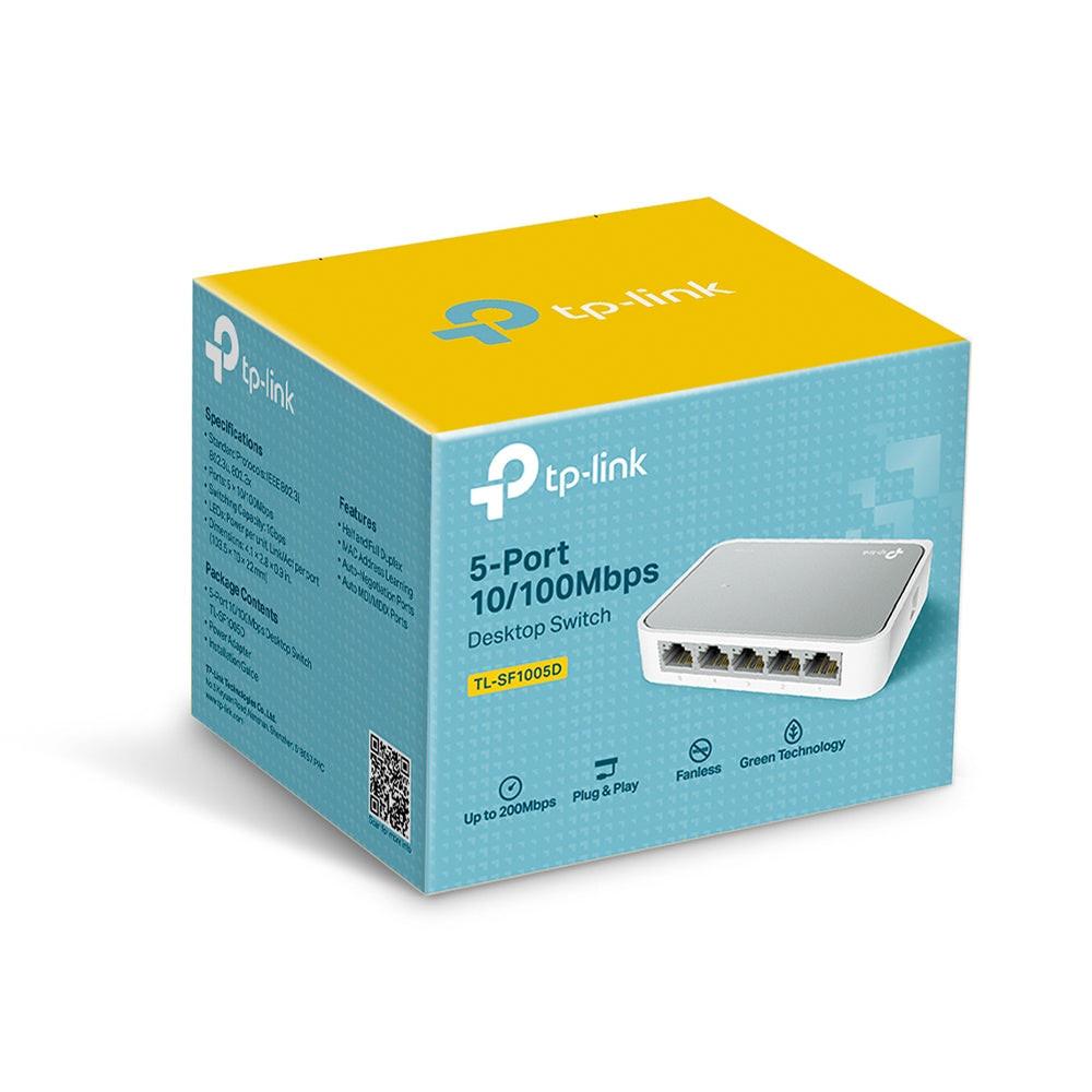 TP-Link TL-SF1005D 5 Ports Ethernet Switch - Fast Ethernet - 10/100Base-TX