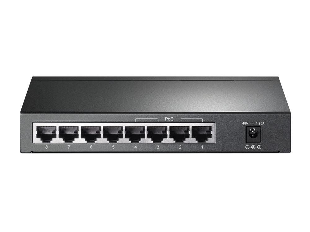 TP-Link TL-SG1008P 8 Ports Ethernet Switch - Gigabit Ethernet - 10/100/1000Base-T