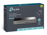 TP-Link TL-SG1008MP 8 Ports Ethernet Switch - Gigabit Ethernet - 1000Base-T