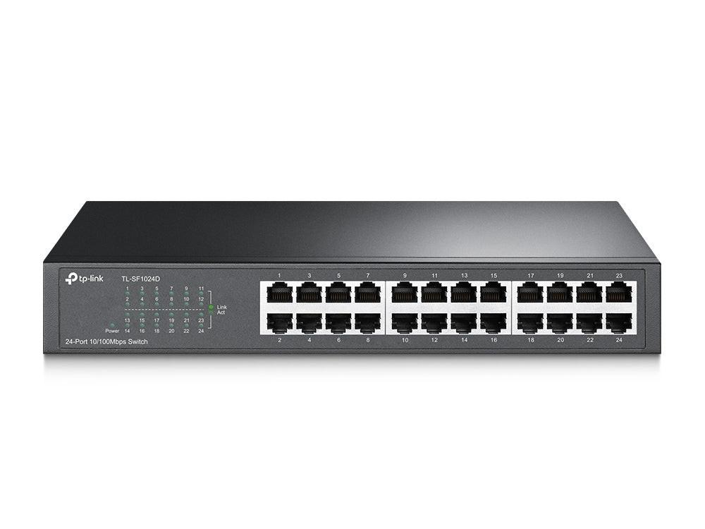 TP-Link TL-SF1024D 24 Ports Ethernet Switch - 10/100Base-TX