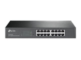 TP-Link TL-SG1016DE 16 Ports Manageable Ethernet Switch - Gigabit Ethernet - 10/100/1000Base-T