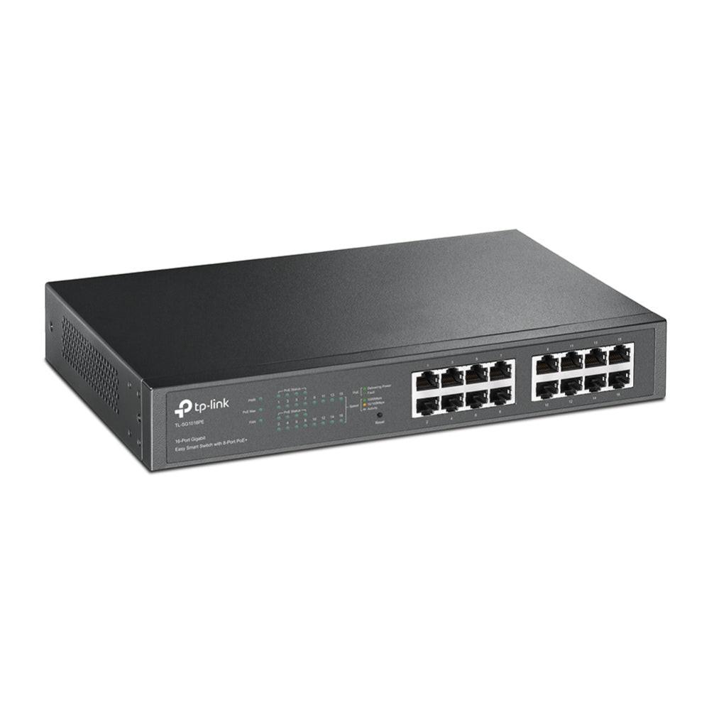TP-Link TL-SG1016PE 16 Ports Manageable Ethernet Switch - Gigabit Ethernet - 10/100/1000Base-T