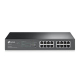 TP-Link TL-SG1016PE 16 Ports Manageable Ethernet Switch - Gigabit Ethernet - 10/100/1000Base-T