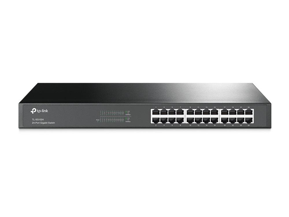 TP-Link TL-SG1024 24 Ports Ethernet Switch - Gigabit Ethernet - 10/100/1000Base-T