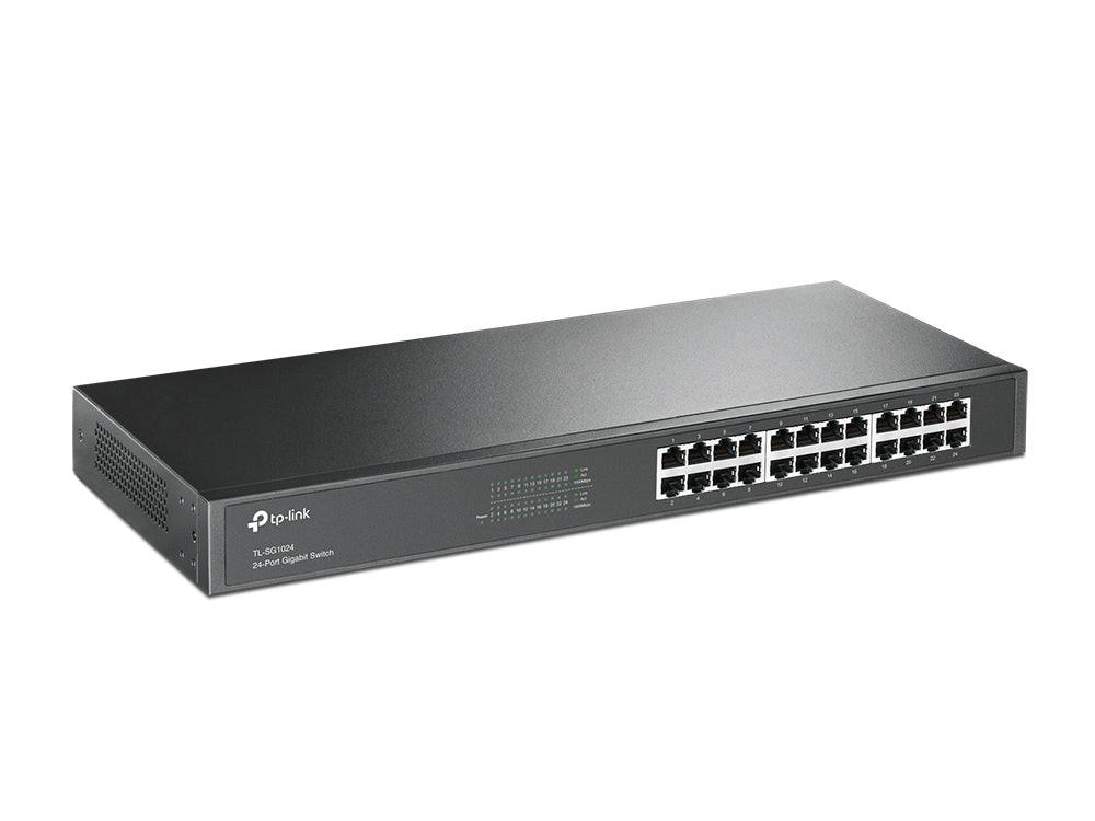 TP-Link TL-SG1024 24 Ports Ethernet Switch - Gigabit Ethernet - 10/100/1000Base-T
