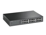 TP-Link TL-SG1024D 24 Ports Ethernet Switch - Gigabit Ethernet, Fast Ethernet - 10/100/1000Base-T