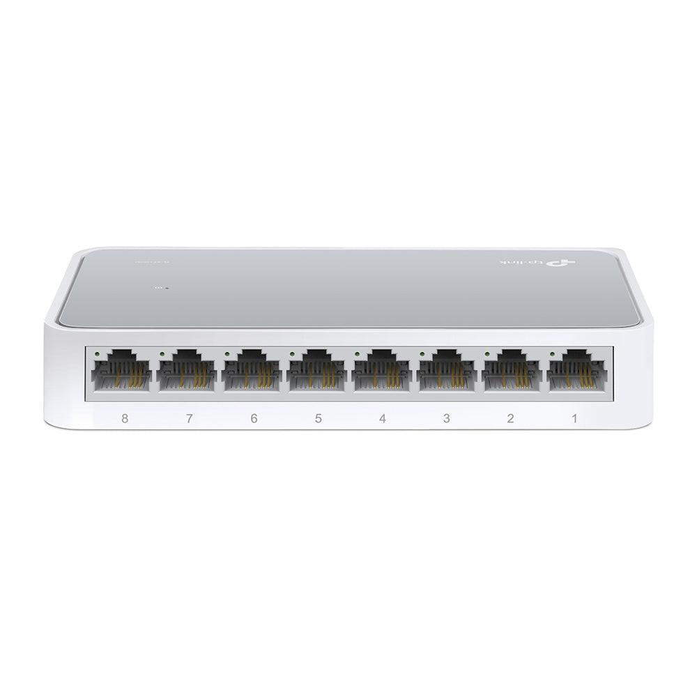TP-Link TL-SF1008D 8 Ports Ethernet Switch - Fast Ethernet - 10/100Base-TX