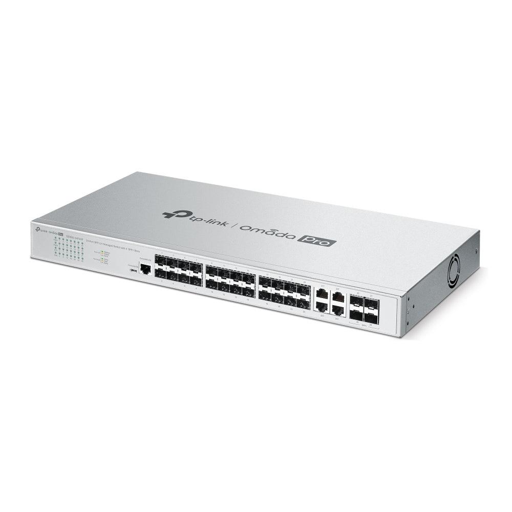 Omada Pro S5500-24F4XF Manageable Ethernet Switch - Gigabit Ethernet, 10 Gigabit Ethernet - 10/100/1000Base-T, 1000Base-X, 10GBase-X
