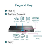 TP-Link TL-SL1218P 16 Ports Ethernet Switch