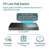 TP-Link TL-SL1218P 16 Ports Ethernet Switch