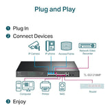 TP-Link JetStream TL-SG1218MP 16 Ports Ethernet Switch