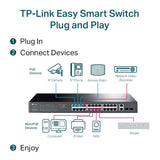 TP-Link EasySmart TL-SG1428PE 28 Ports Manageable Ethernet Switch