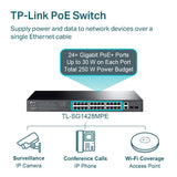TP-Link EasySmart TL-SG1428PE 28 Ports Manageable Ethernet Switch