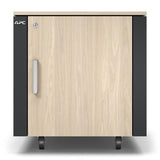 APC by Schneider Electric NetShelter CX AR4000MVA 12U Floor Standing Enclosed Cabinet Rack Cabinet for Server - 482.60 mm Rack Width x 690.10 mm Rack Depth - Grey - TAA Compliant