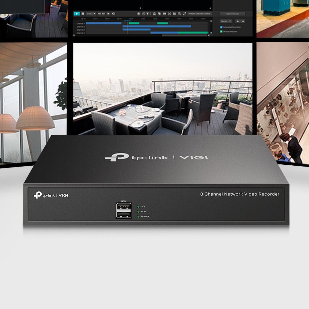 VIGI VIGI NVR1008H 8 Channel Wired Video Surveillance Station