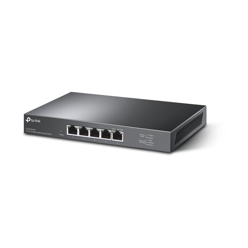 TP-Link TL-SG105-M2 5 Ports Ethernet Switch - 2.5 Gigabit Ethernet - 2.5GBase-T