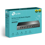 TP-Link TL-SG108-M2 8 Ports Ethernet Switch - 2.5 Gigabit Ethernet - 2.5GBase-T