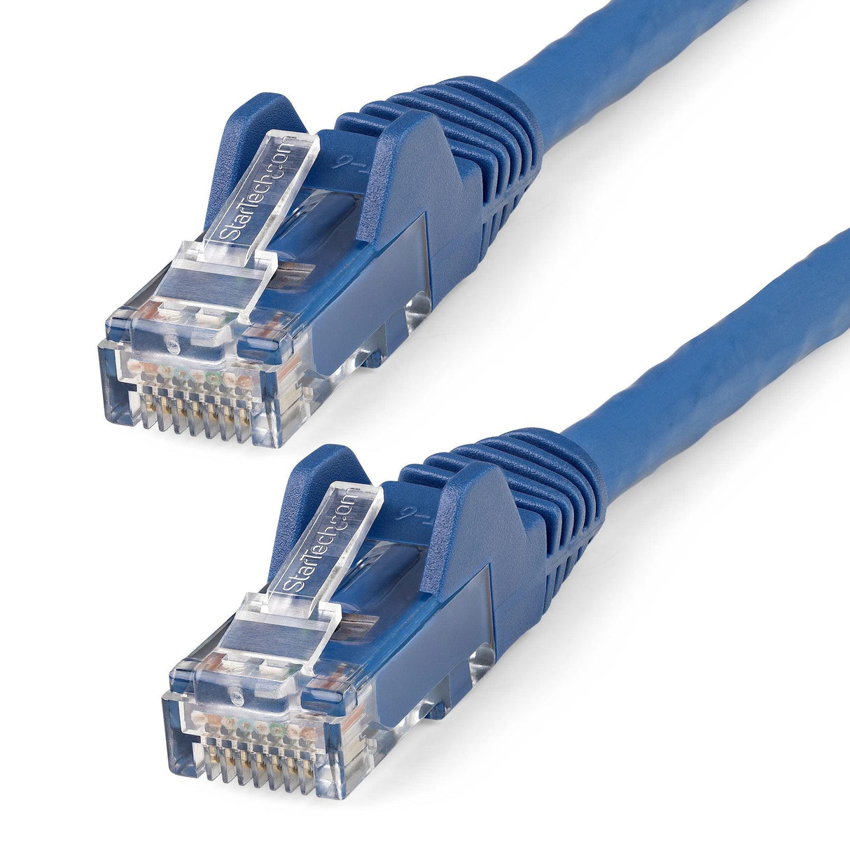 StarTech.com 2m CAT6 Ethernet Cable, LSZH (Low Smoke Zero Halogen), 10 GbE Snagless 100W PoE UTP RJ45 Blue CAT 6 Network Patch Cord, ETL