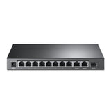 TP-Link TL-SG1210MP 10 Ports Ethernet Switch - Gigabit Ethernet - 10/100/1000Base-T, 1000Base-X