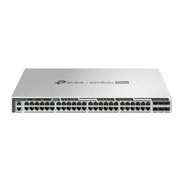 Omada S6500-48GP6XF 48 Ports Manageable Ethernet Switch - Gigabit Ethernet, 10 Gigabit Ethernet - 10/100/1000Base-T, 1000Base-X, 10GBase-X - Grey