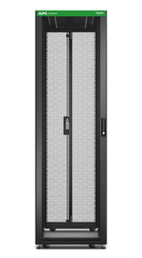 APC by Schneider Electric Easy Rack 42U Floor Standing Enclosed Cabinet Rack Cabinet - 482.60 mm Rack Width x 641.40 mm Rack Depth - Black