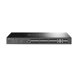 Omada JetStream SG3428XF 4 Ports Manageable Ethernet Switch - Gigabit Ethernet, 10 Gigabit Ethernet - 10GBase-X, 10/100/1000Base-T