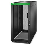 APC by Schneider Electric ER6402 24U Floor Standing Enclosed Cabinet Rack Cabinet - 482.60 mm Rack Width x 838.20 mm Rack Depth - Black
