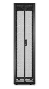 APC by Schneider Electric Easy Rack 48U Floor Standing Enclosed Cabinet Rack Cabinet - 482.60 mm Rack Width x 838.20 mm Rack Depth - Black
