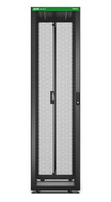 APC by Schneider Electric Easy Rack 48U Floor Standing Enclosed Cabinet Rack Cabinet - 482.60 mm Rack Width x 838.20 mm Rack Depth - Black