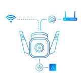 Tapo TC65 3 Megapixel Outdoor Network Camera - Colour - Bullet