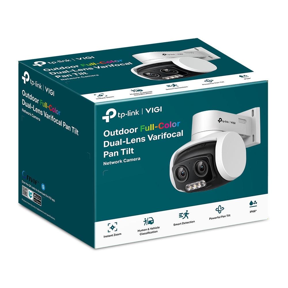 TP-Link VIGI C540V 4 Megapixel Outdoor, Indoor 2K Network Camera - Colour - Black, White