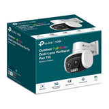 TP-Link VIGI C540V 4 Megapixel Outdoor, Indoor 2K Network Camera - Colour - Black, White