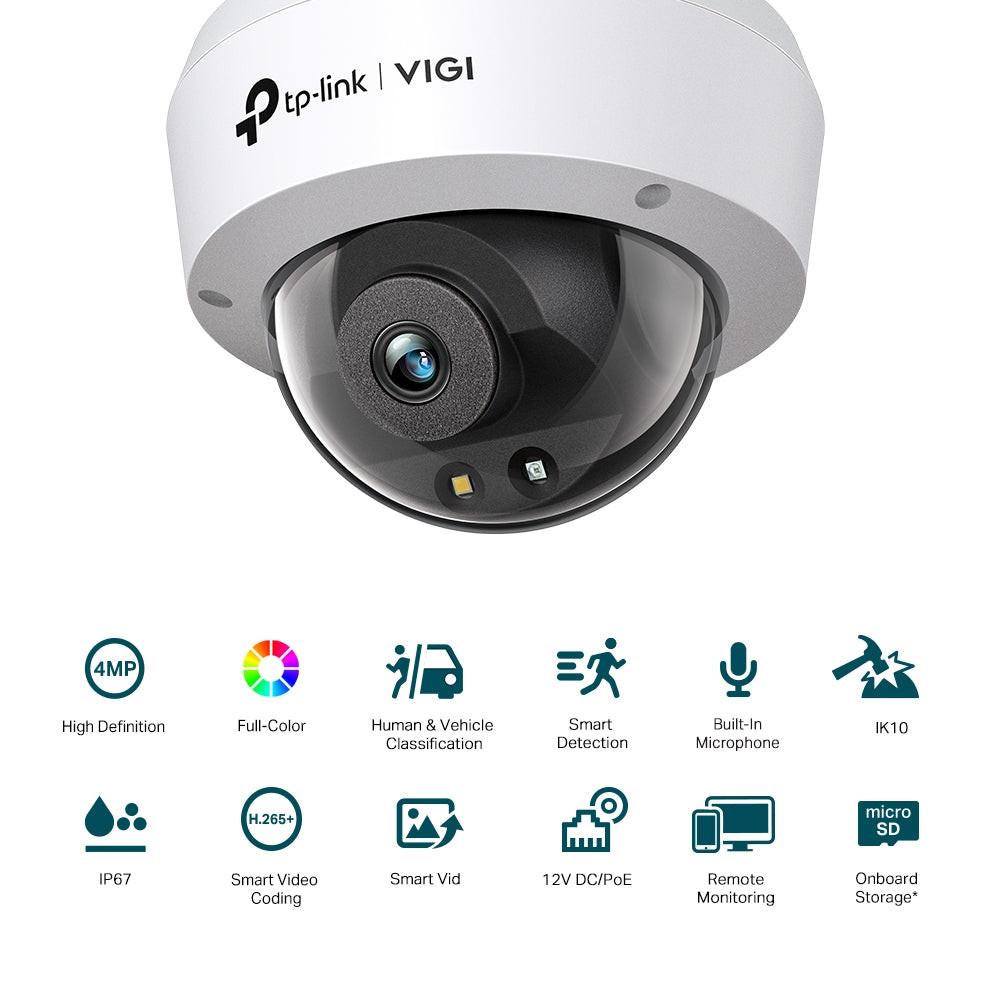 VIGI C240 4 Megapixel Network Camera - Colour - Dome
