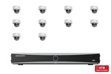Hikvision 6MP ColorVu 3.0 Dome 10-Camera Kit | 4TB HDD Pre-Installed