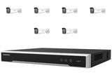 Hikvision 6MP ColorVu 3.0 6-Camera Bullet Kit