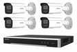 Hikvision 6MP AcuSense G2H Bullet 4-Camera + UPS Kit