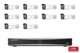 Hikvision 8MP 4K ColorVu 3.0 Bullet 10-Camera Kit | 4TB HDD Pre-Installed