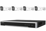 Hikvision 8MP 4K ColorVu 3.0 4-Camera Bullet Kit