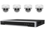 Hikvision 8MP 4K ColorVu 3.0 4-Camera Mini Dome Kit