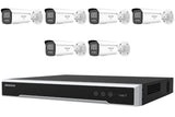 Hikvision 8MP 4K ColorVu 3.0 6-Camera Bullet Kit