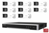 Hikvision 8MP 4K ColorVu 2.0 Bullet 8-Camera Bullet Kit
